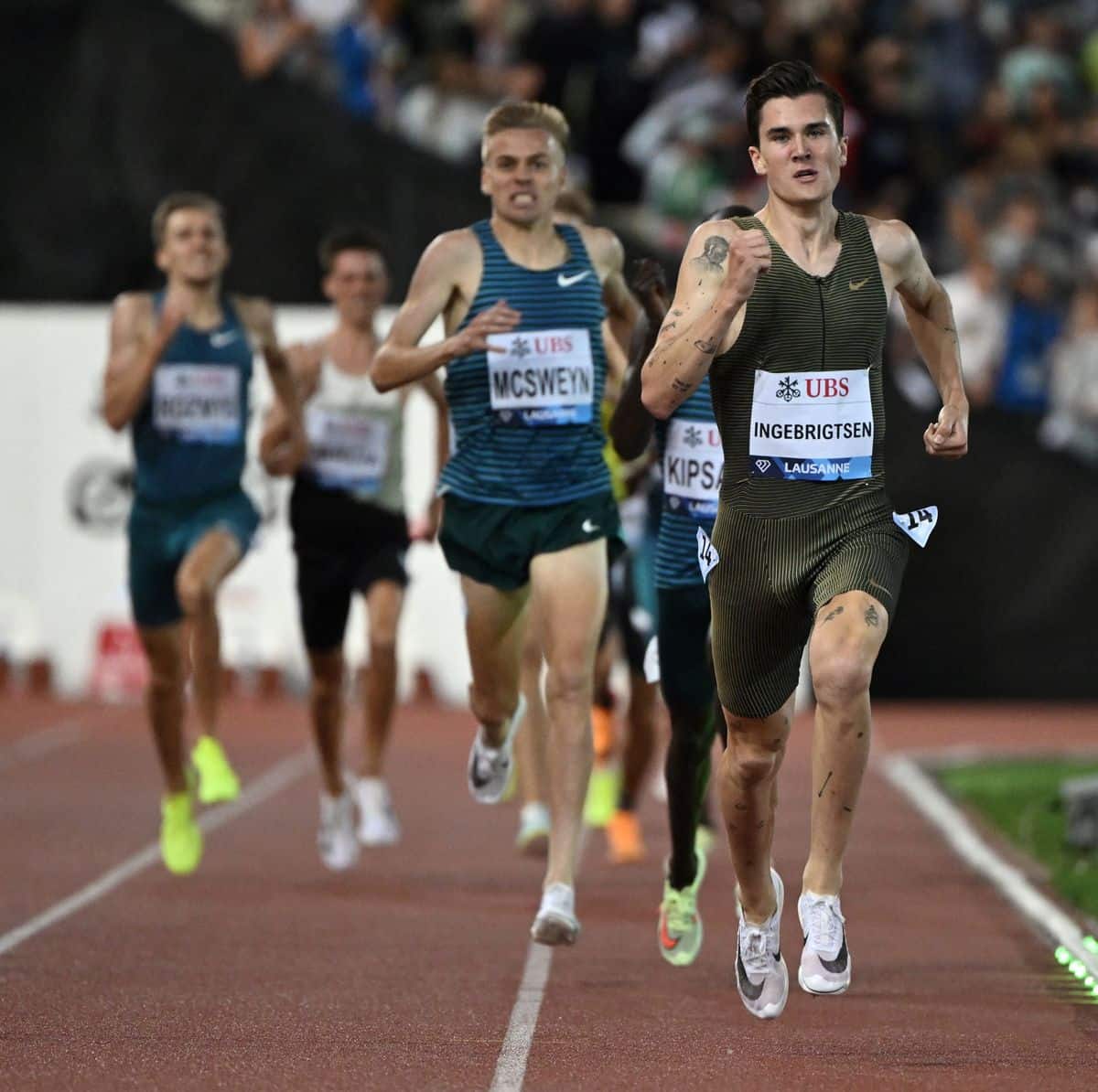 Men's 1500m Results Lausanne Diamond League Athletissima 2023 Jakob